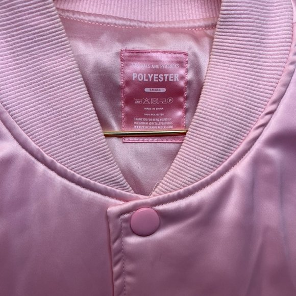 Petals and Peacocks, Girl Power Patch Bomber Jacket - Picture 6 of 6